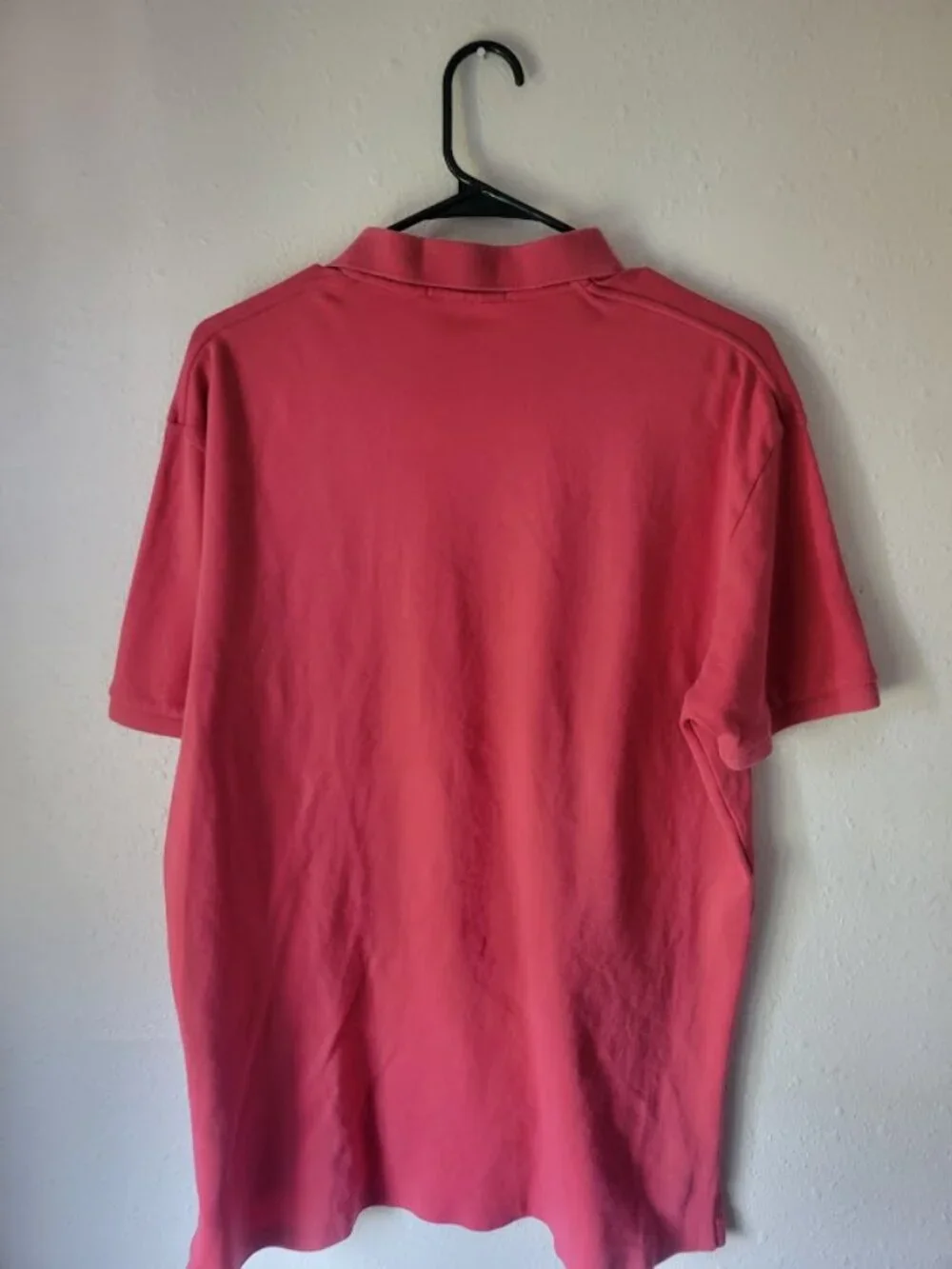 Polo Ralph Lauren Polo Shirt Men's Large Red Short Sleeve Classic Fit